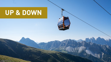 Image for: Berg- und Talfahrt Kabinenbahn Pfannspitze